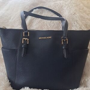 Michael Kors Tote Bag Navy Blue EUC